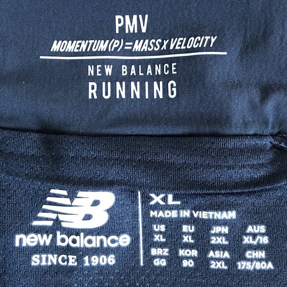 New Balance Archive Run Shorts Black Size XL - Picture 5 of 7